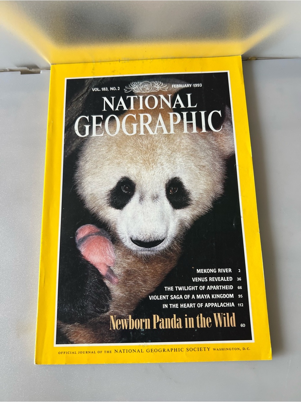 February 1993 issue of National Geographic